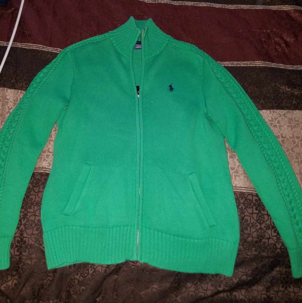 Ralph Lauren Polo zip up sweater